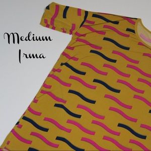 NWT Medium LuLaRoe Irma Shirt